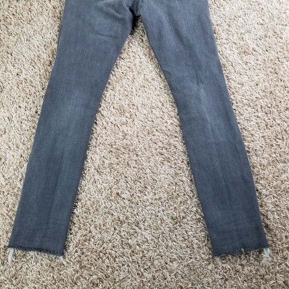 Pacsun| Gray distressed skinny jeans 28×30 - Picture 4 of 10